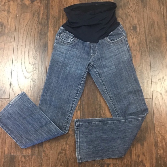 Motherhood Maternity Denim - Motherhood Maternity Bootcut Dark Wash Jeans sz M